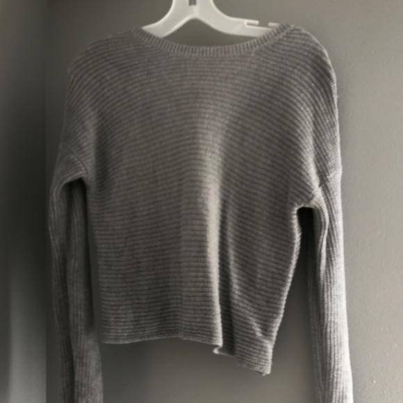 Hollister Sweaters - Hollister Reversible Grey Sweater
